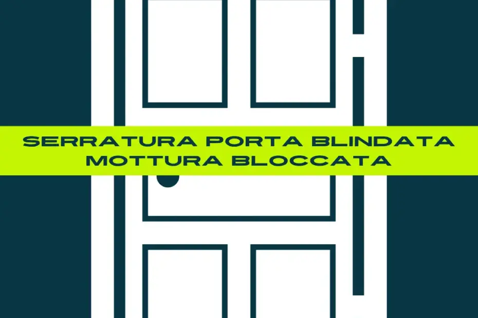 serratura porta bloccata Cirié